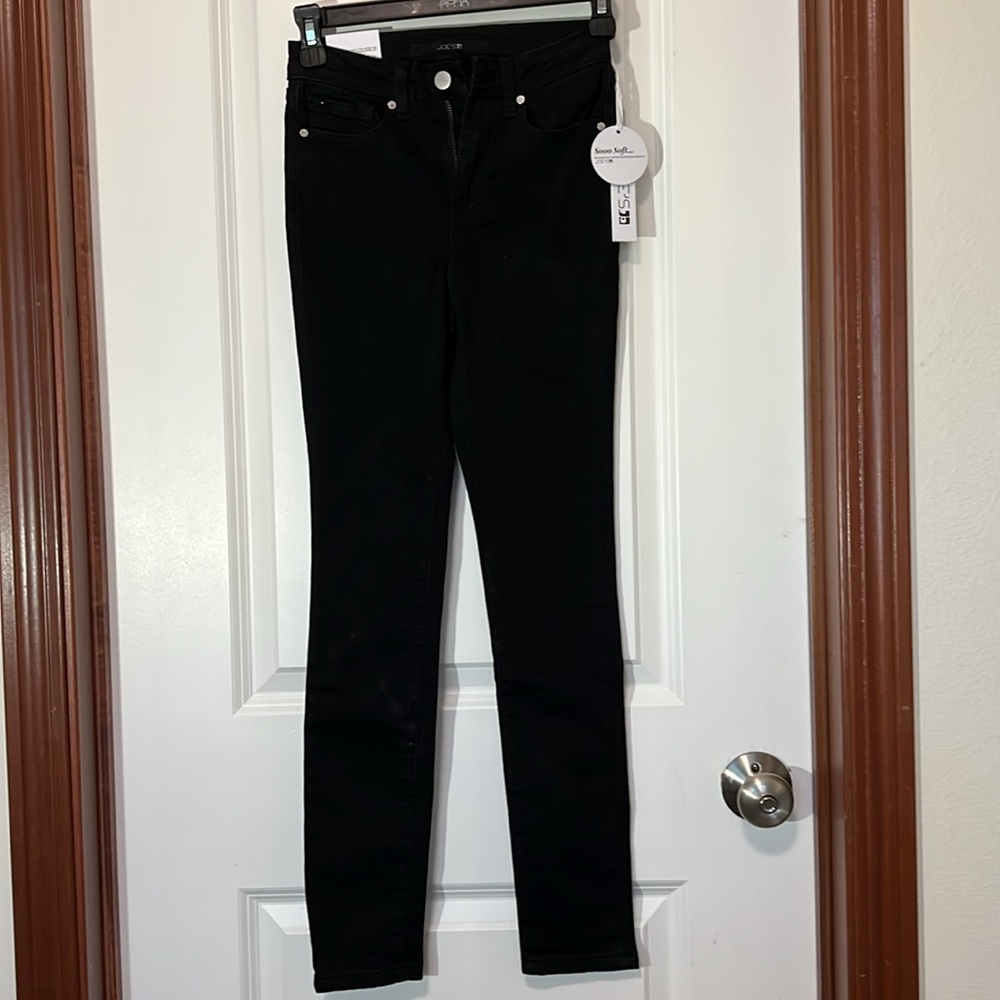 Girls Black High Rise skinny ankle The Charlie Jeans Size 10 NWT - Picture 3 of 10
